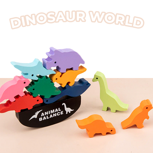 animal balance montessori toys Himiku