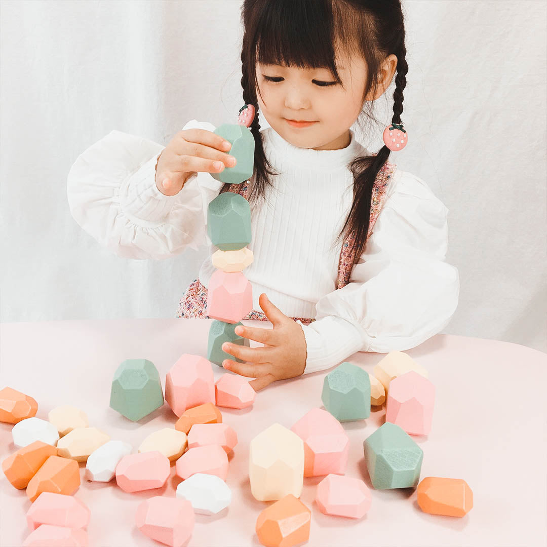 Wooden Blocks Montessori toys by Himiku - wooden toys for kids