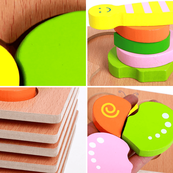 Montessori 6 pack puzzles